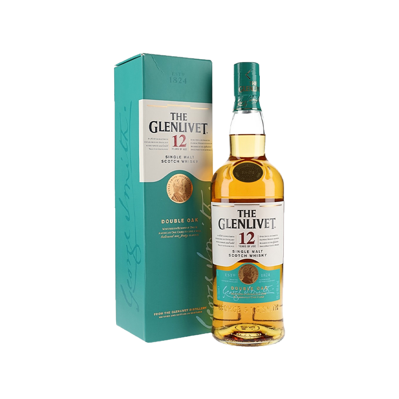 The Glenlivet 12yrs Double Oak (1Ltr)